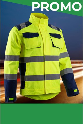 Giacca softshell alta visibilità gialla Coverguard Hibana in offerta